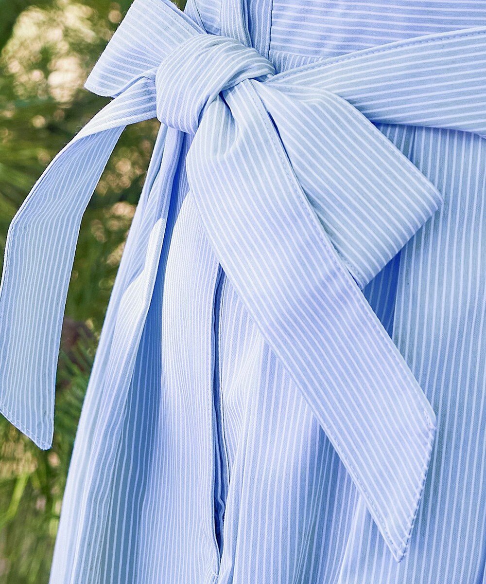 Tiaclasse 【洗える】シャツワンピース 