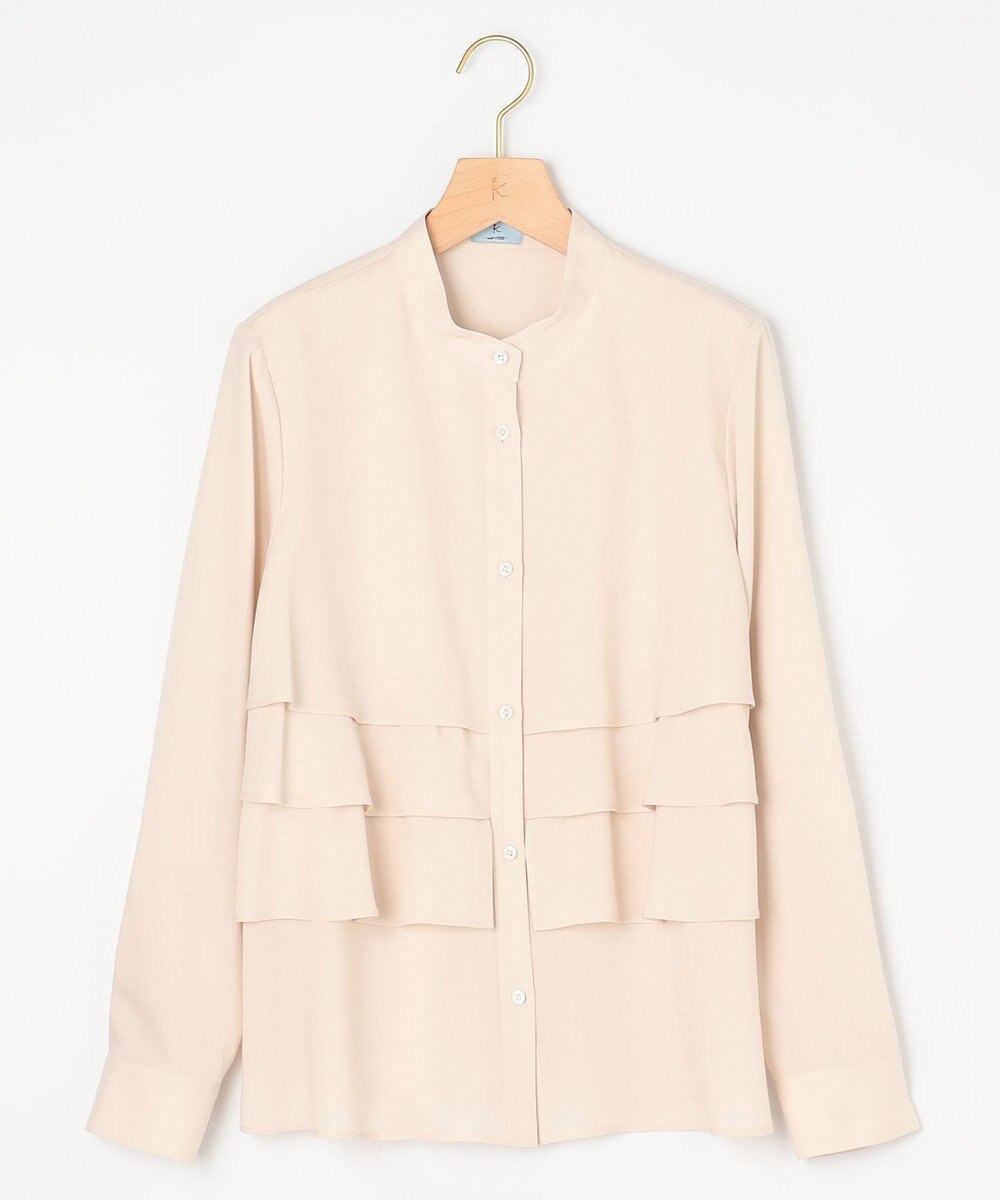 組曲 【WEB限定カラーあり】リヨセルシャーティング ティアードブラウス 