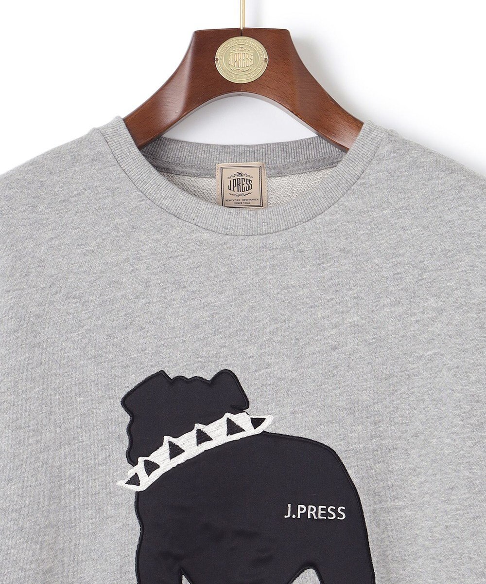 J.PRESS MEN 【UNISEX】バックブル クルーネックスウェット 