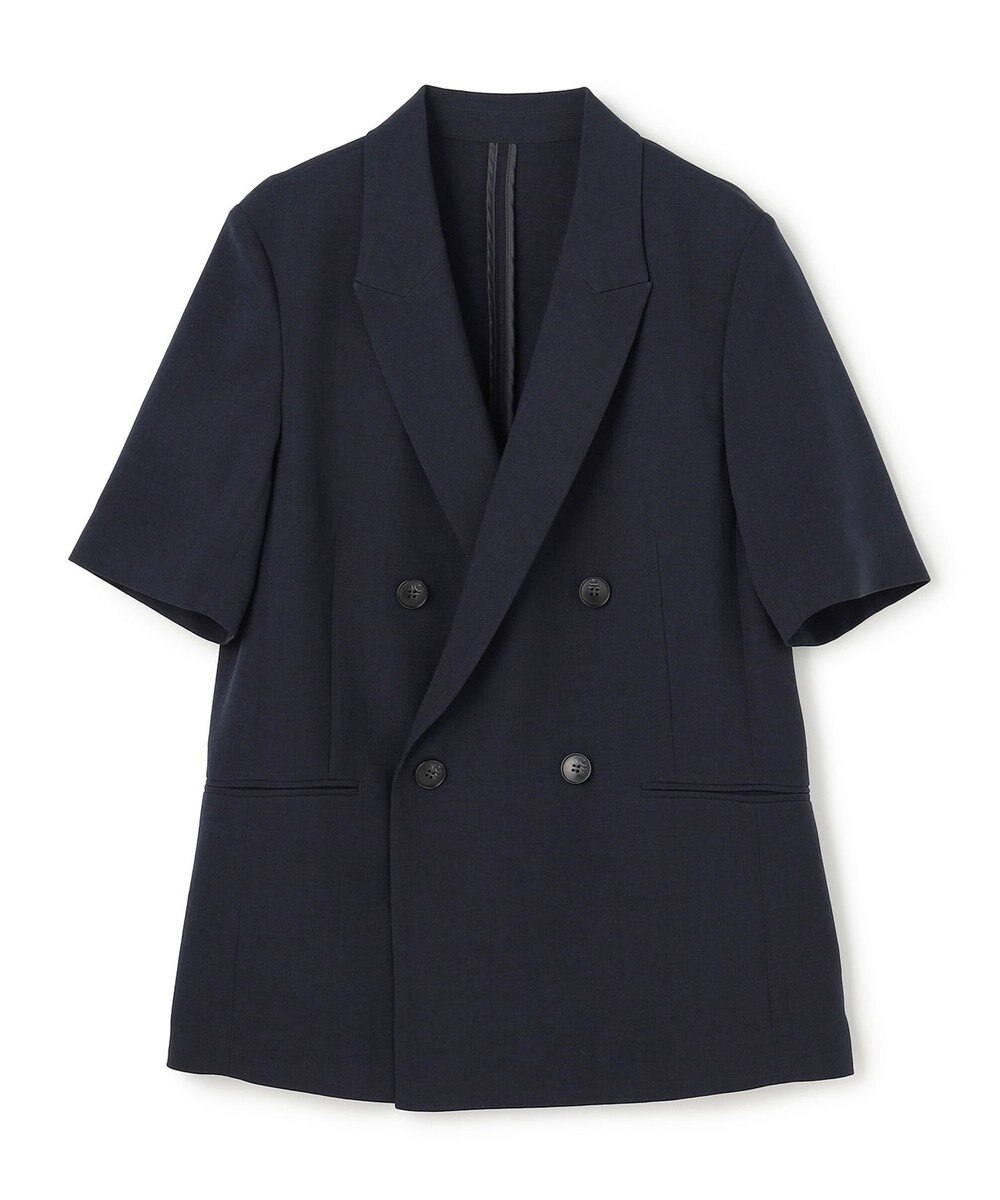 uncrave ウォッシャブルドライサップ ハーフスリーブジャケット 