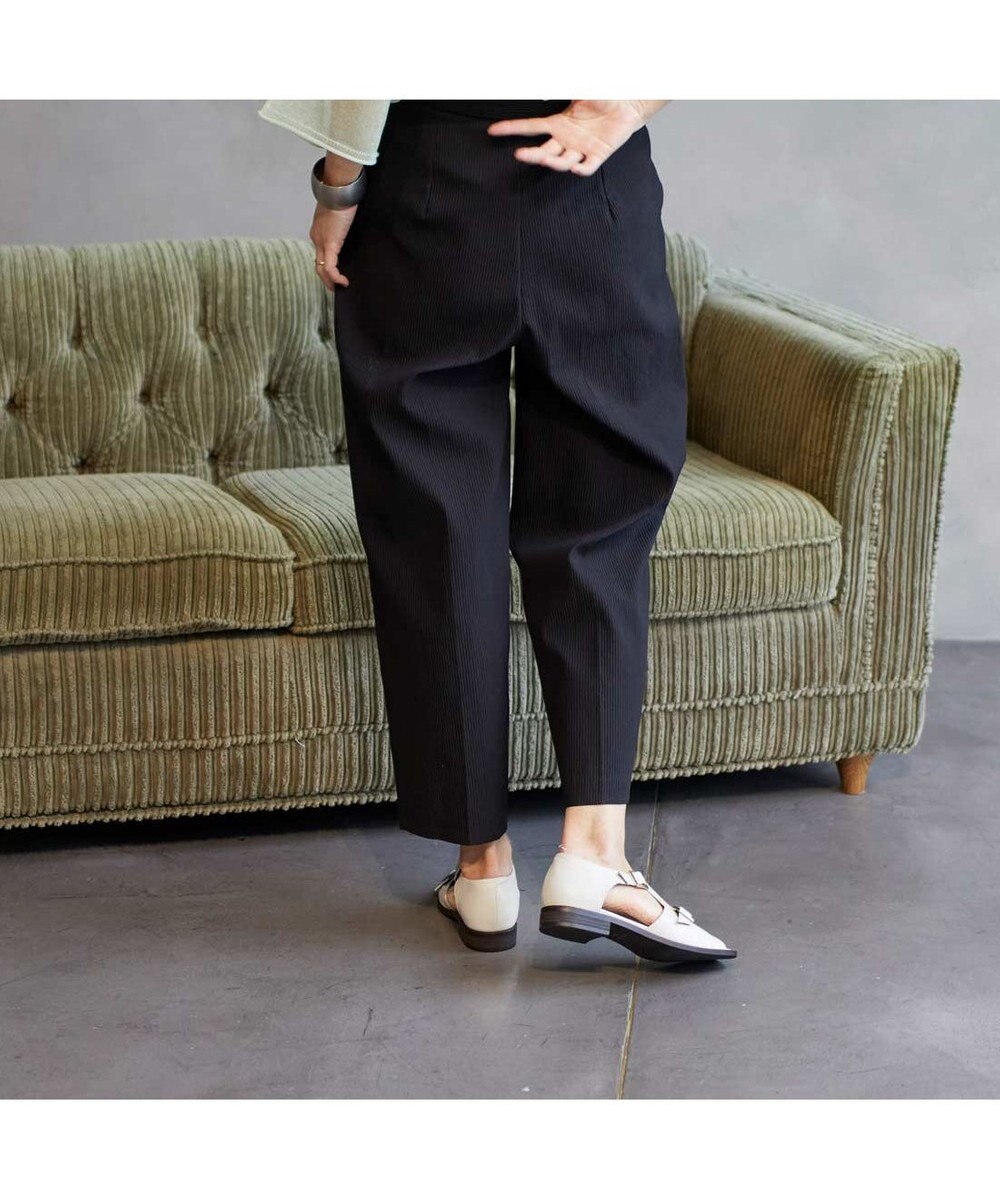 ing <ing>ダブルモンクサイドオープンシューズ 