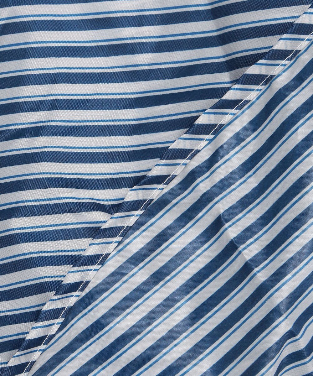 MOONBAT 【撥水】FLAT PURE サイクル レインポンチョ ボーダー 自転車 収納袋付き 