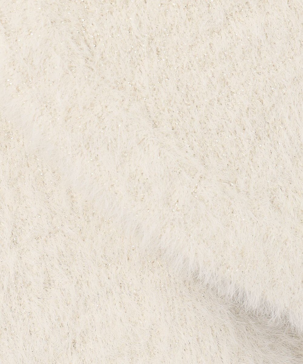 ANY SIS L 【洗える】フェザーニット カーディガン 