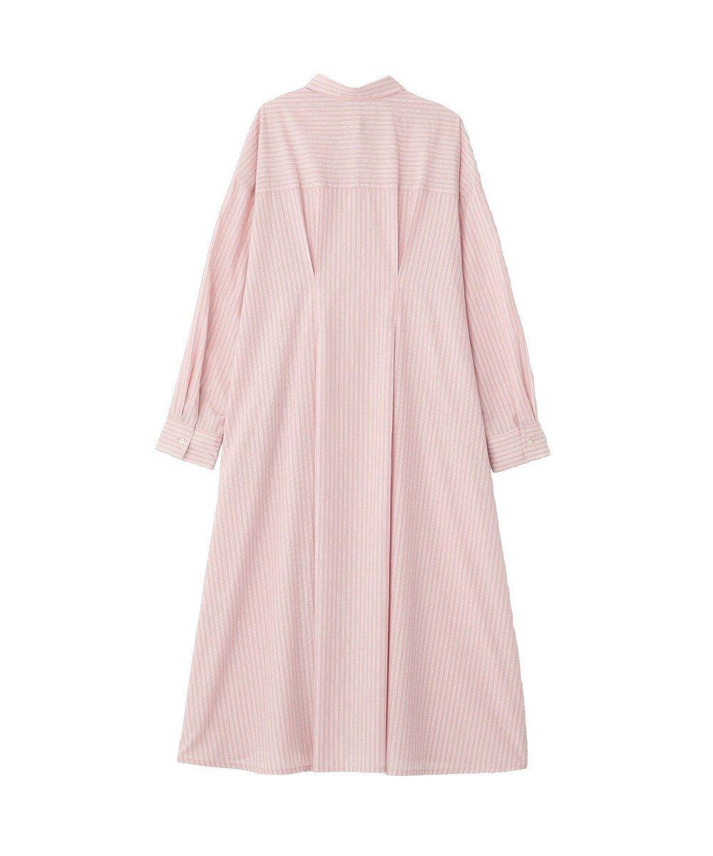 Green Parks イージーケア抜け衿ウエストタックシャツワンピース 