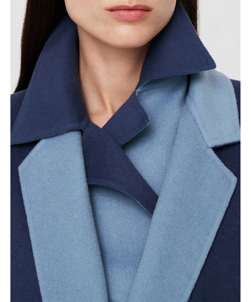 JOSEPH ダブルフェイスリバーシブル　ロングコート 