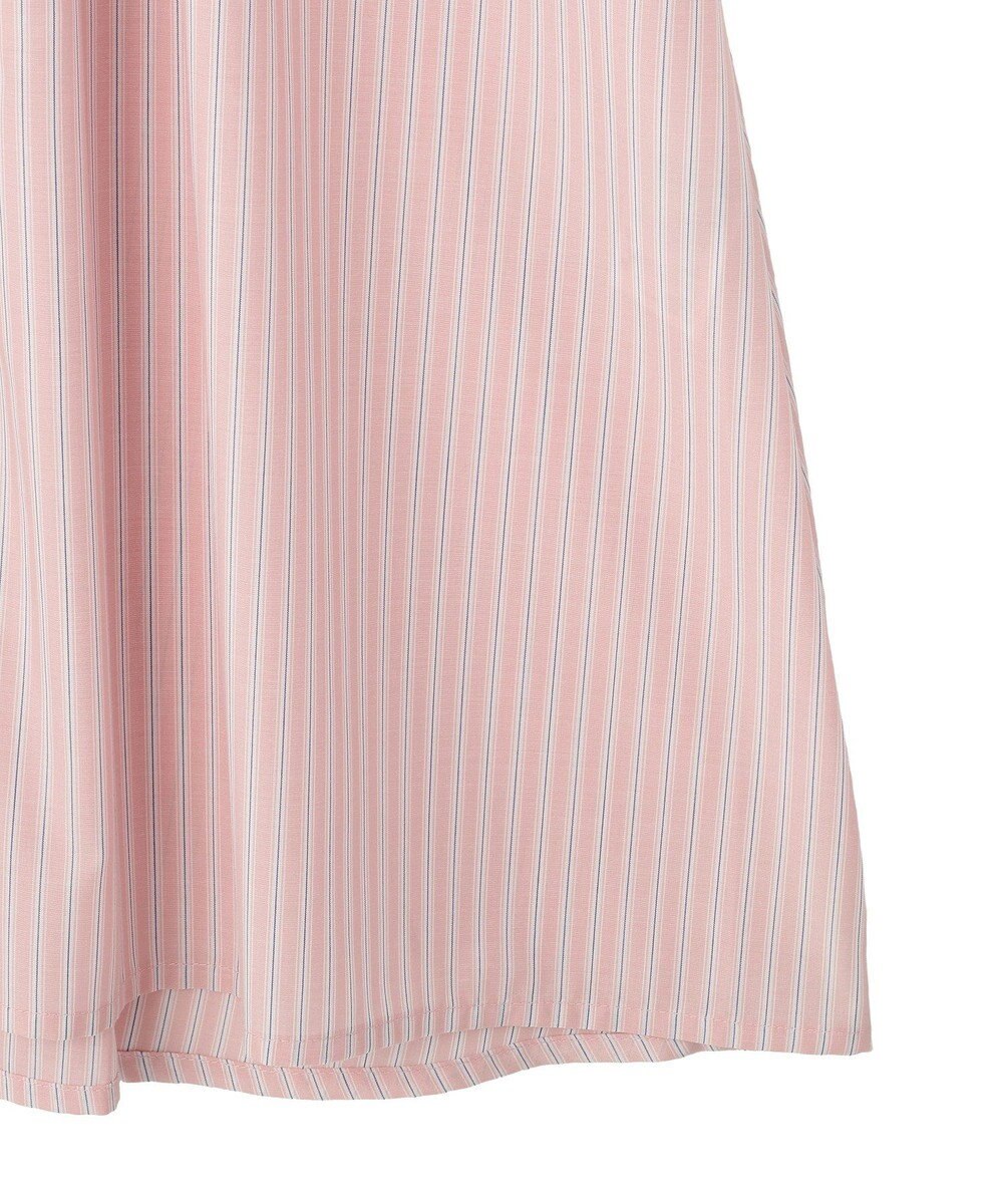 Green Parks イージーケア抜け衿ウエストタックシャツワンピース 