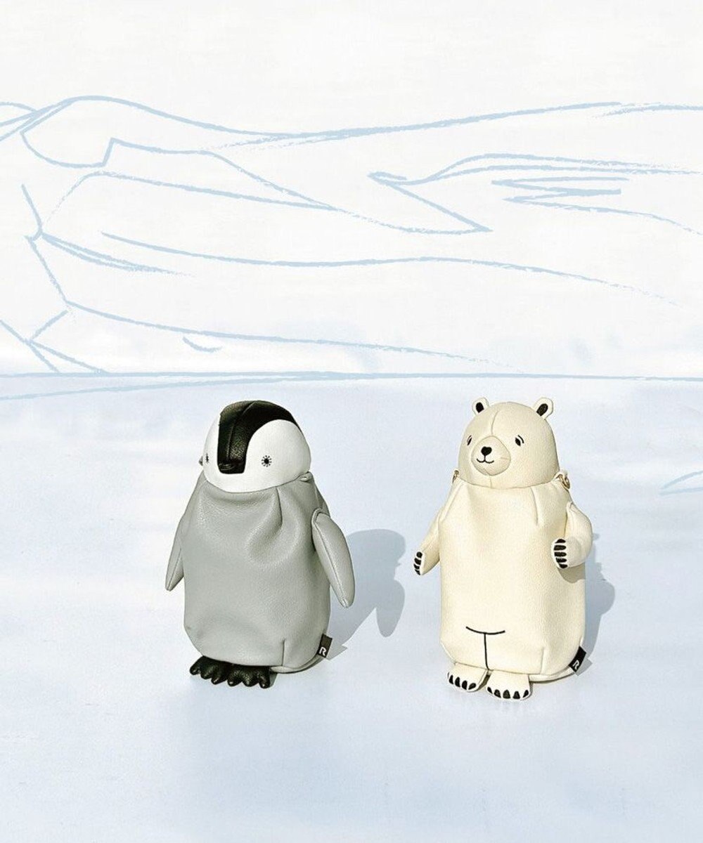 ROOTOTE 1155【シロクマ＆ペンギン】EU.ウイズルー.ファンファンアニマル-A 