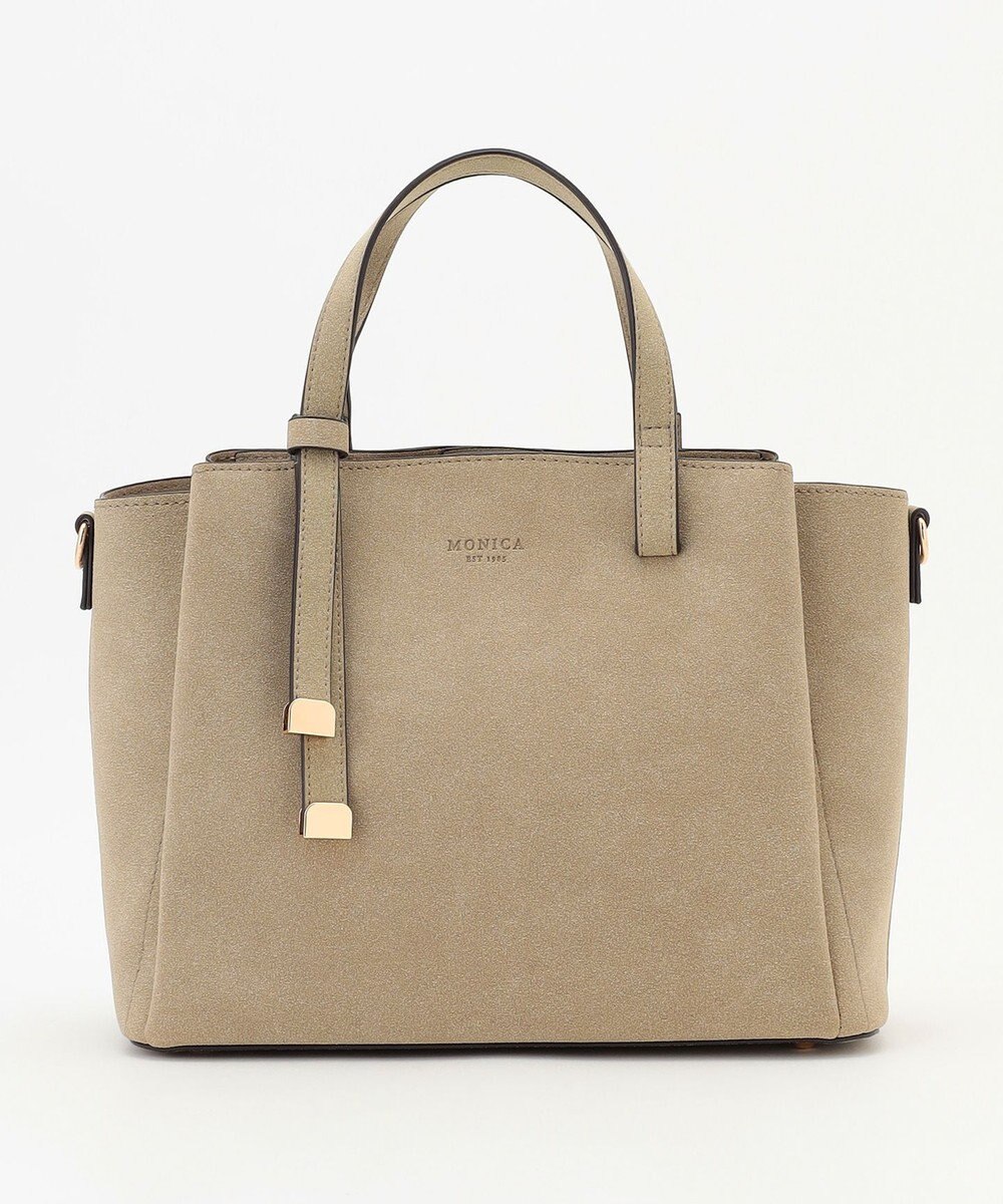 LA BAGAGERIE 【MONICA】ボウタイリボンハンドバッグ 