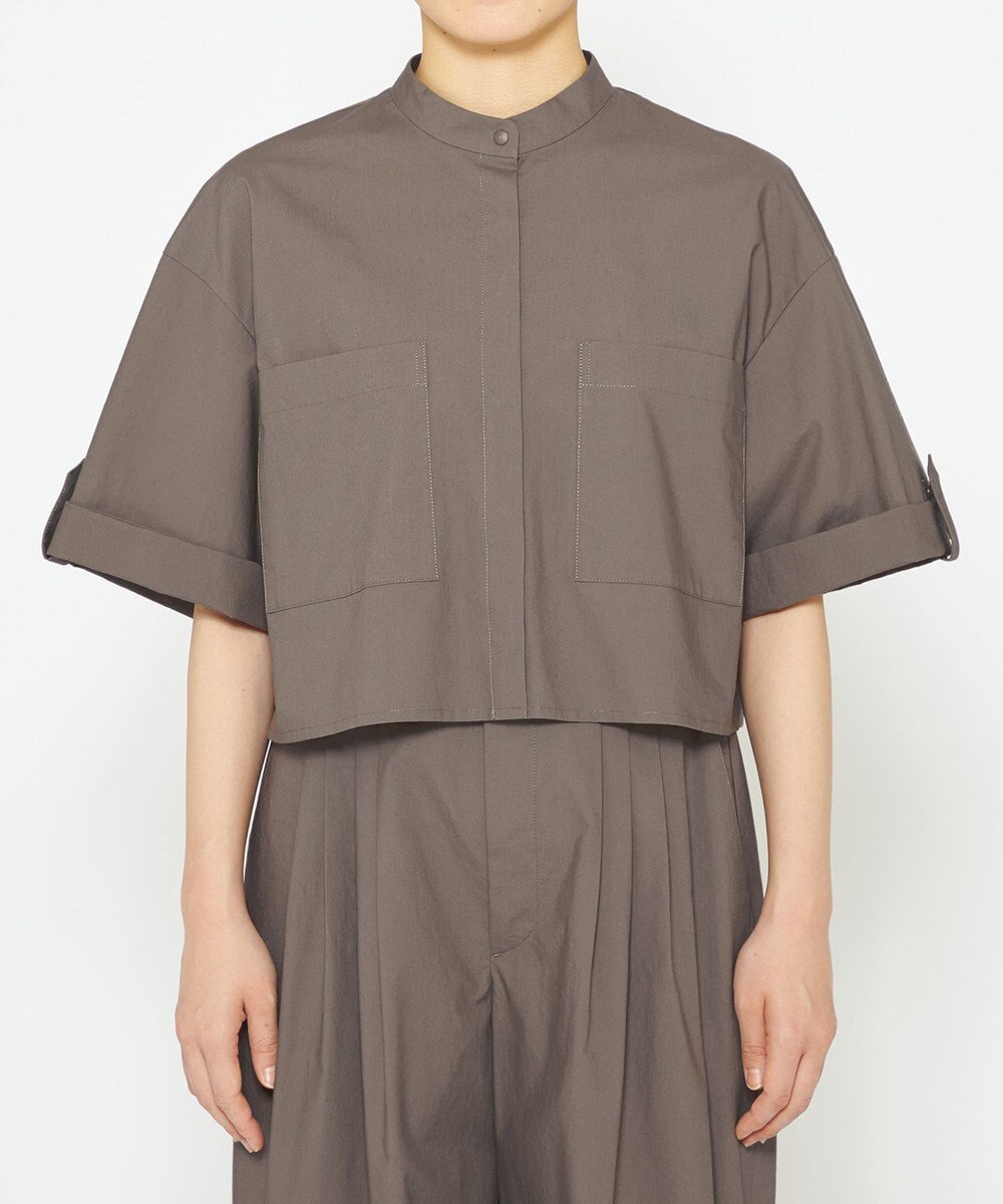 uncrave 【洗濯機洗い可】カラータイプライター ショートシャツ（uncrave WHITE） 