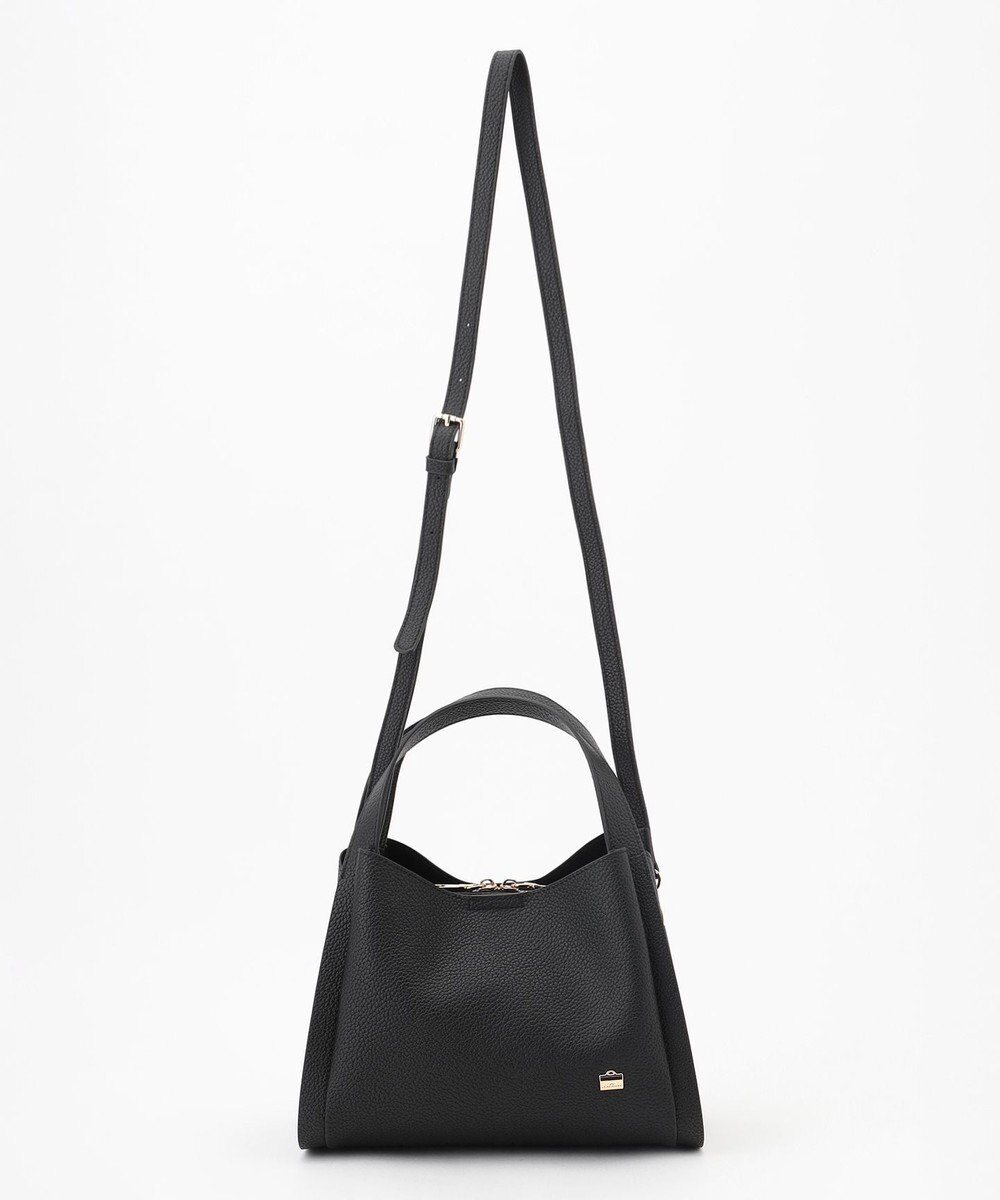 LA BAGAGERIE ソフトシュリンク2WAYハンドバッグ small 