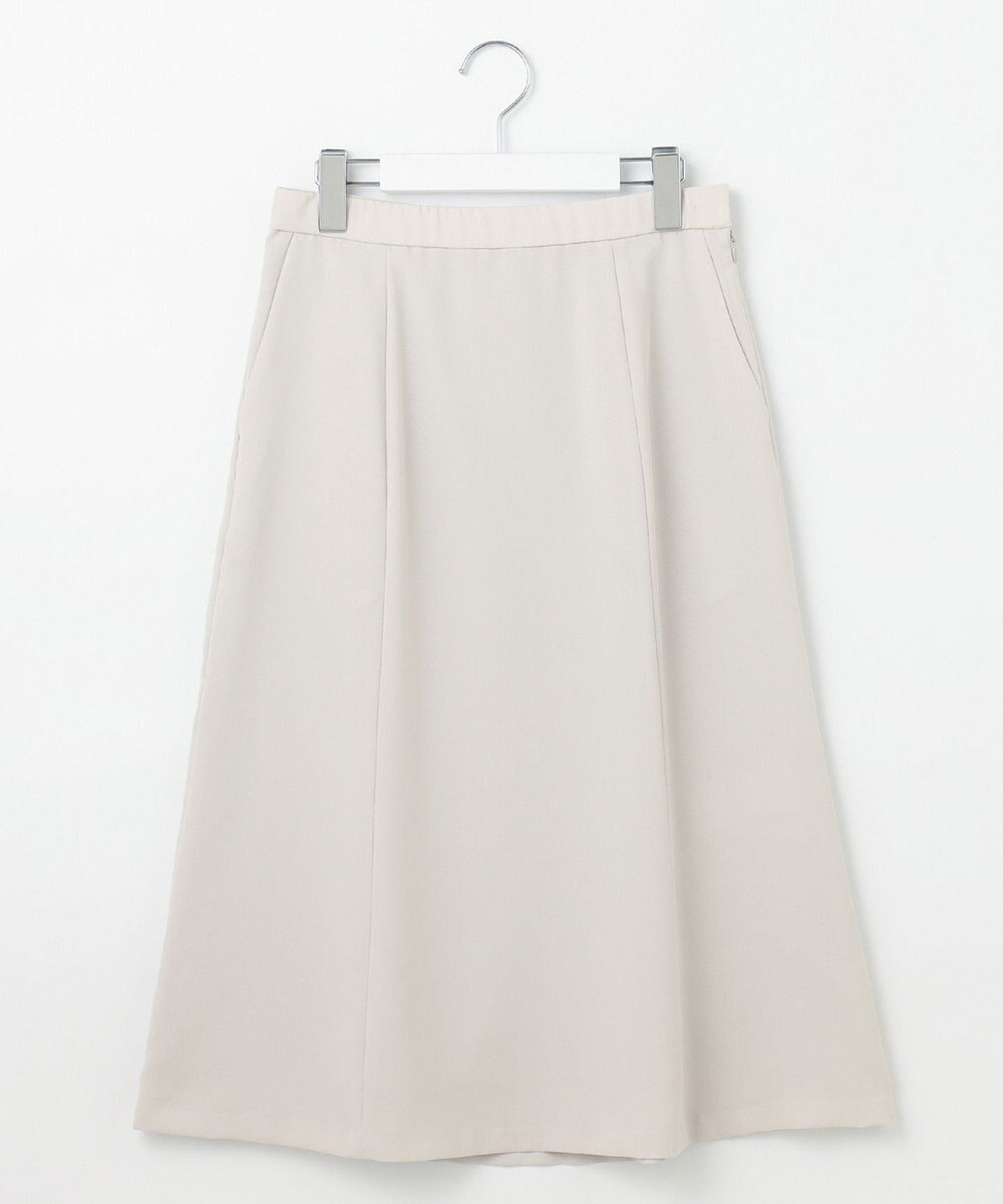 自由区 【セットアップ対応・UVカット・接触冷感・洗える】ライトストレッチフレア スカート 