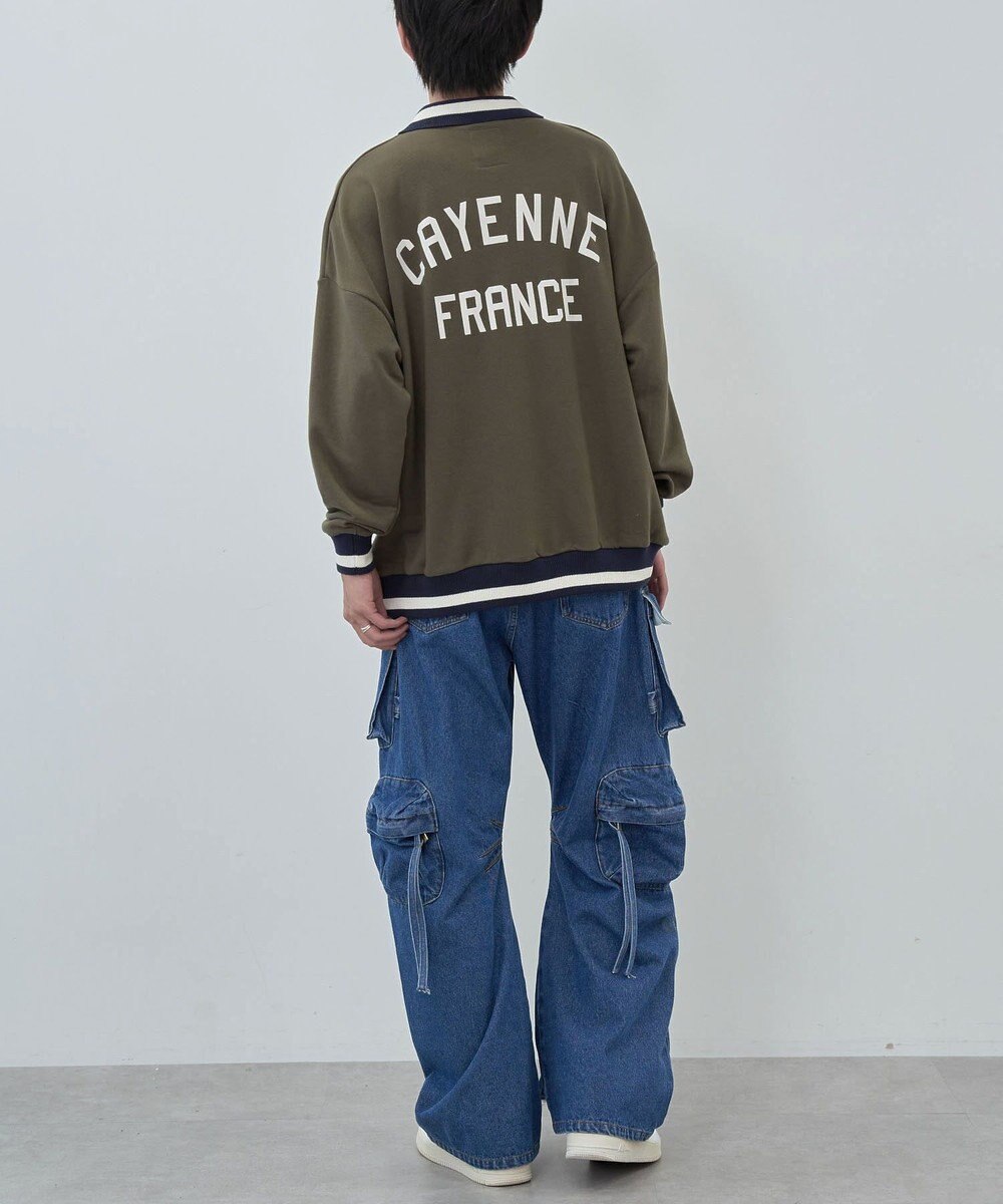 CRAFT STANDARD BOUTIQUE 【ユニセックス】裏毛ハーフジップスウェット 