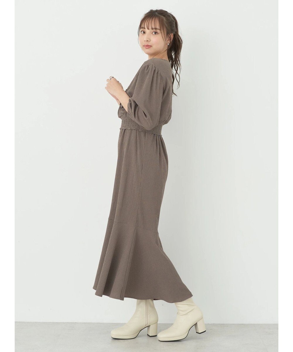 earth music&ecology ＳＥＴ２点カシュクールプルオーバー＋ワンピース 