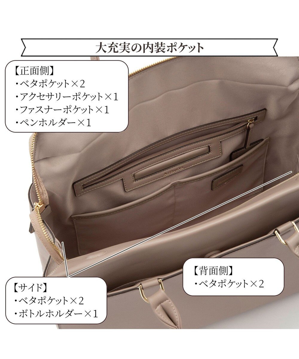 ACE BAGS & LUGGAGE 【PCケース付・A4収納】Jewelna Rose OLバッグ エト トートバッグ 横型 11931 ジュエルナローズ 通勤 