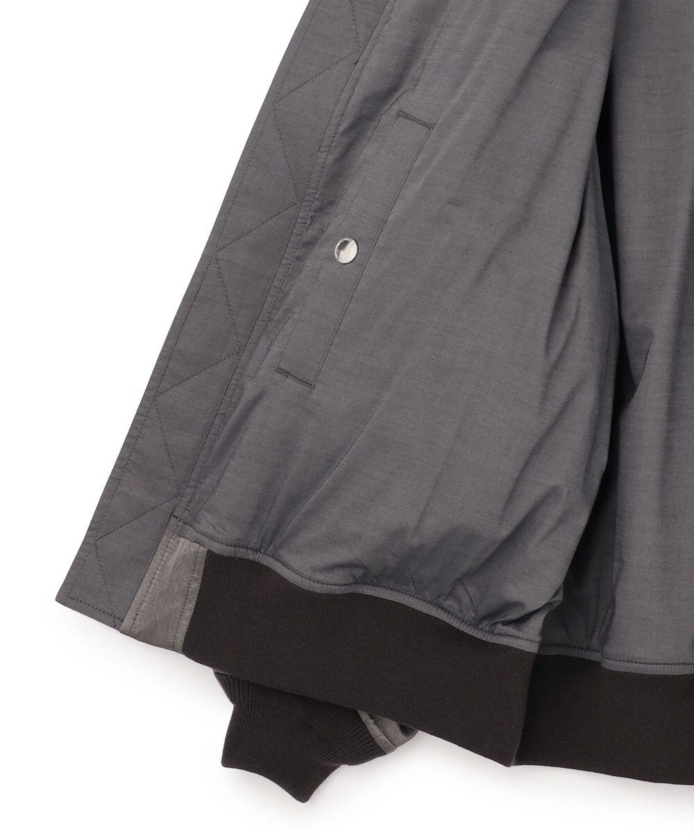 J.PRESS MEN 【J.PRESS ORIGINALS】Bleach Viscose Cotton Satin Flight Jacket / Japan Made 