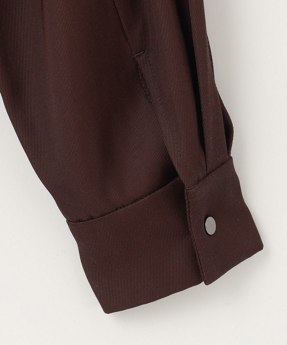 NAVE 【Nave　洗える】バルキーツイル ジップアップブルゾン 