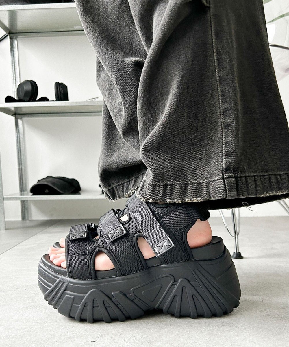 WEGO 厚底ベルトスポーツサンダル 