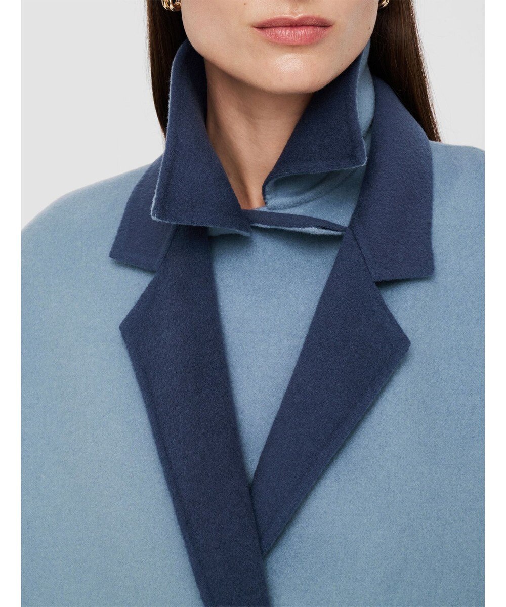 JOSEPH ダブルフェイスリバーシブル　ロングコート 