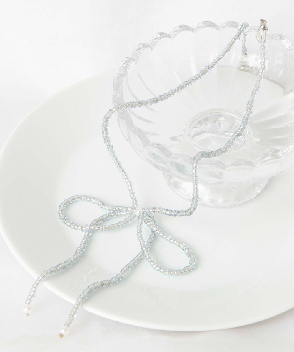 WEGO LビーズBIGリボンネックレス 