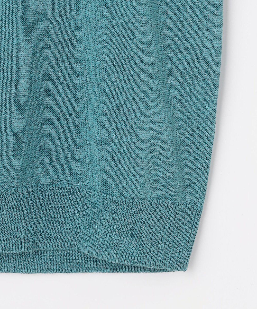 自由区 L ペーパーコットンスクエアネックニット プルオーバー 