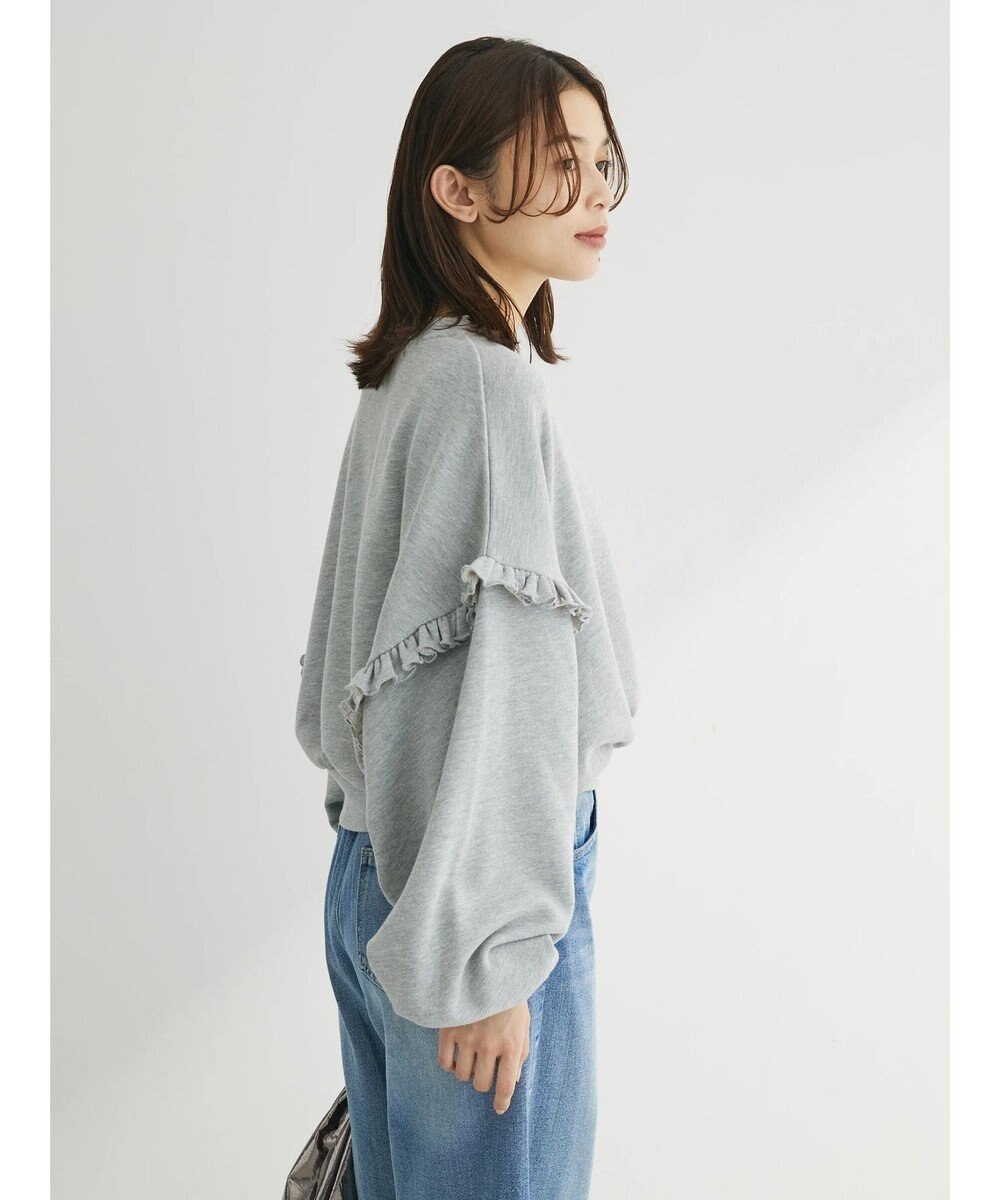 Green Parks ・Ｐｅｔｉｔ　Ｆｌｅｕｒ　ボリュームスリーブスウェット 