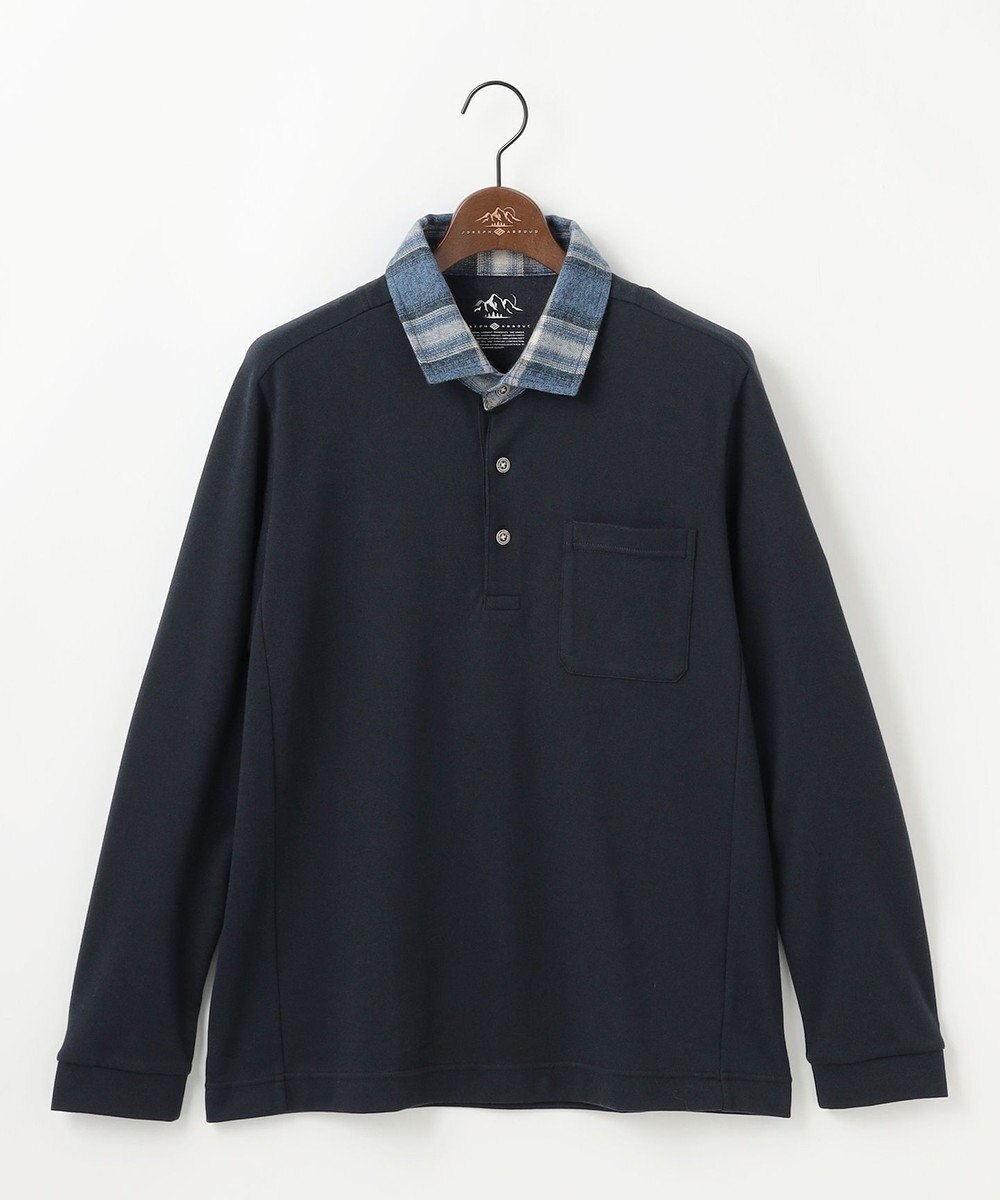 JOSEPH ABBOUD MOUNTAIN 【オーガニックコットン使用/JAPANファブリック】アウトドア ポロ 