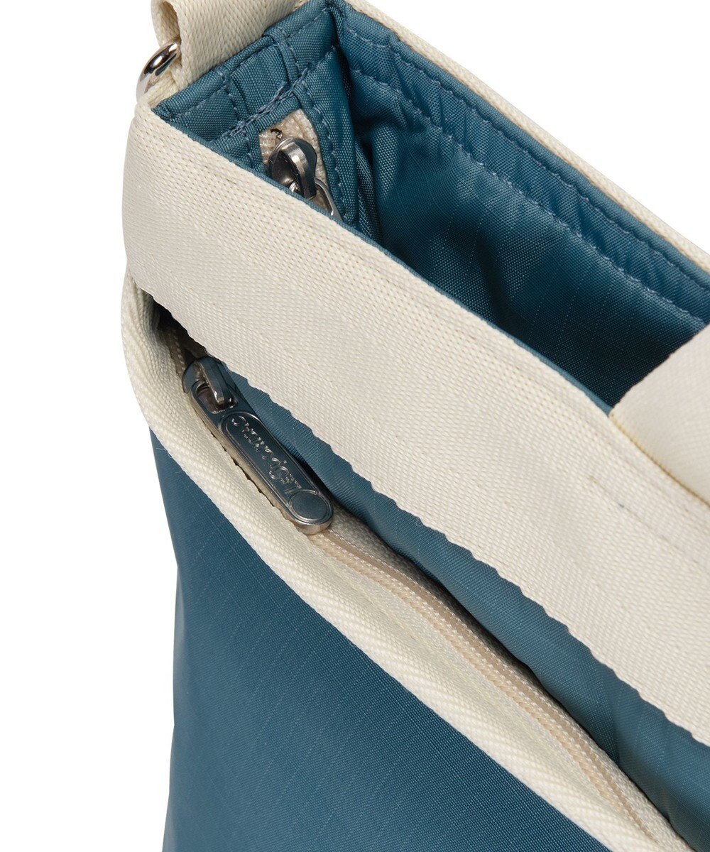 LeSportsac BUCKET TOTE/ブルーインディゴ/ベージュ 