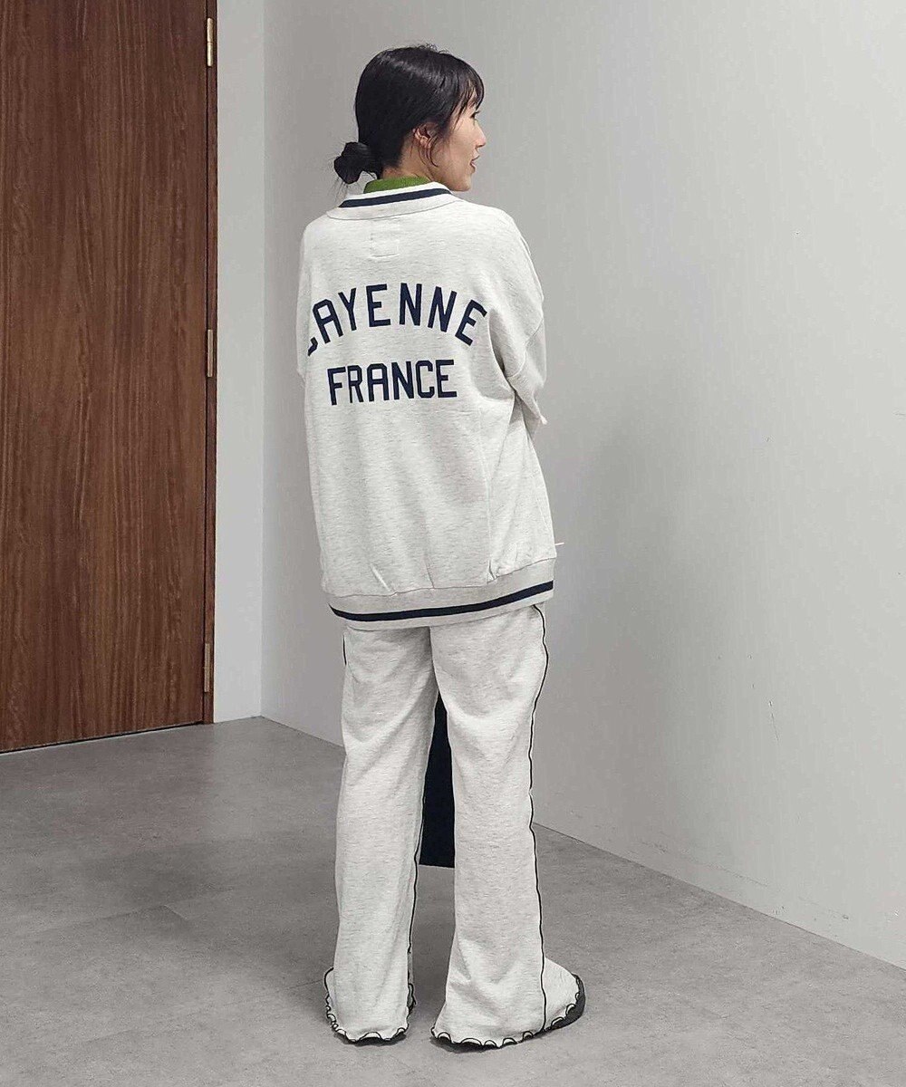 CRAFT STANDARD BOUTIQUE 【ユニセックス】裏毛ハーフジップスウェット 