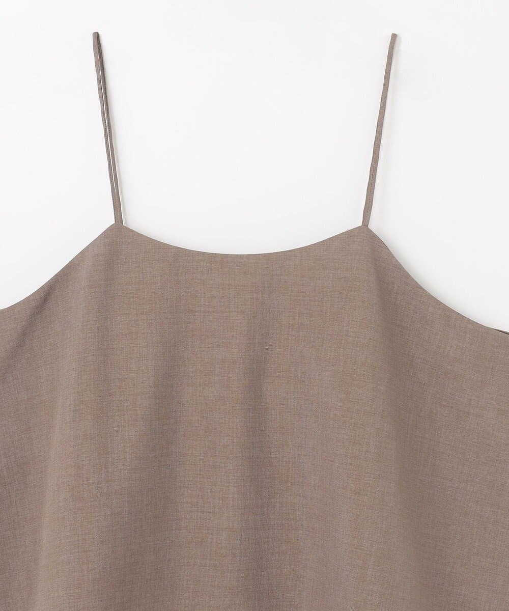 ANY 【2SET/洗濯機可】テックリネンキャミソール×パンツセットアップ 