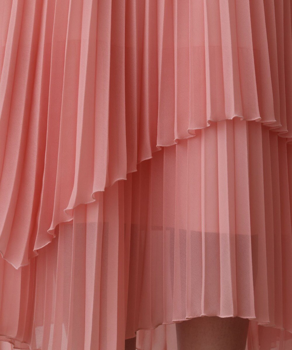 GRACE CONTINENTAL イレギュラープリーツスカート 