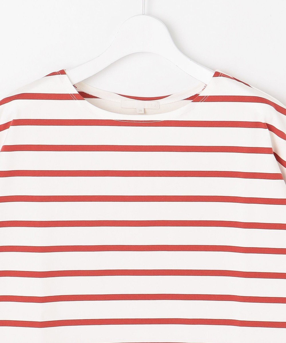 自由区 【洗える】ボーダーワイドBIG Tシャツ 