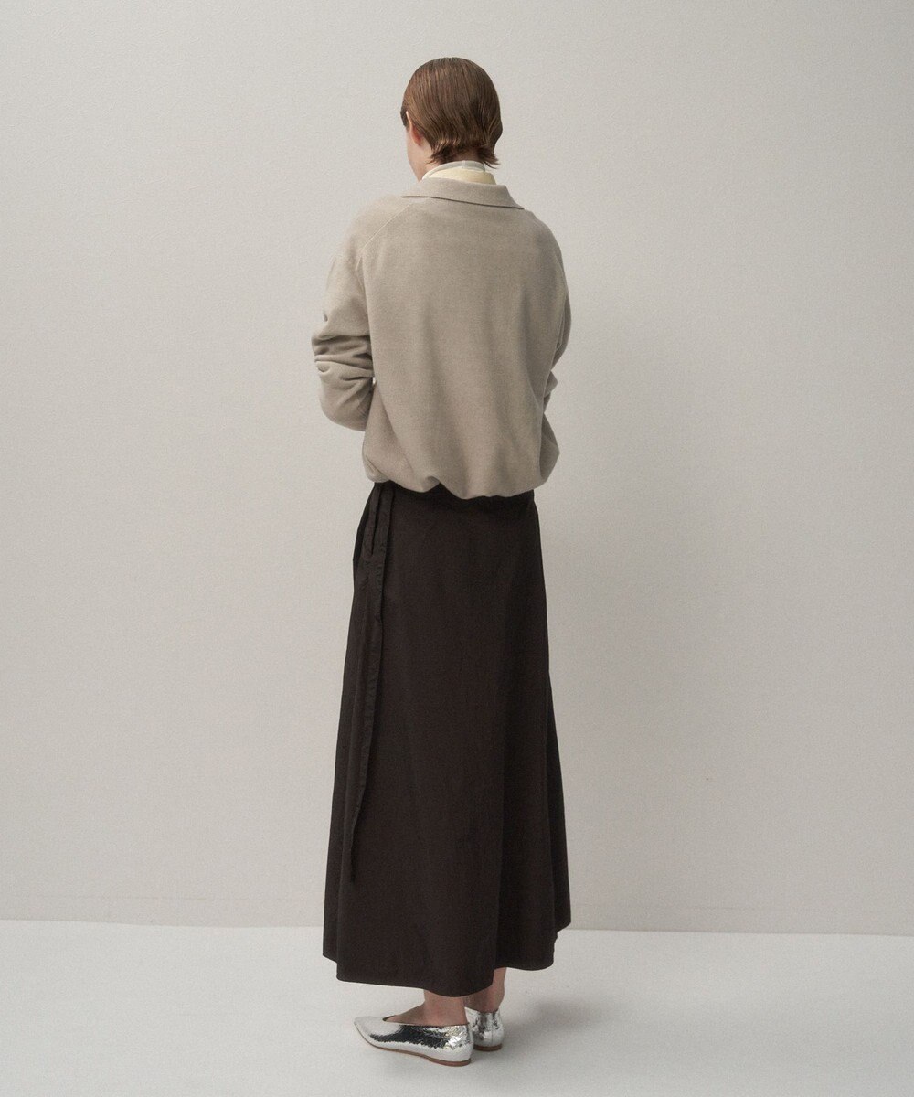 ATON VINTAGE KNIT | スキッパーポロセーター 