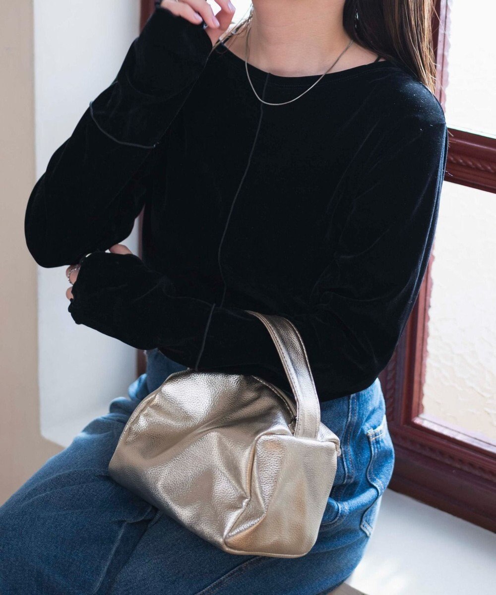 WEGO シアーベロアトップス 