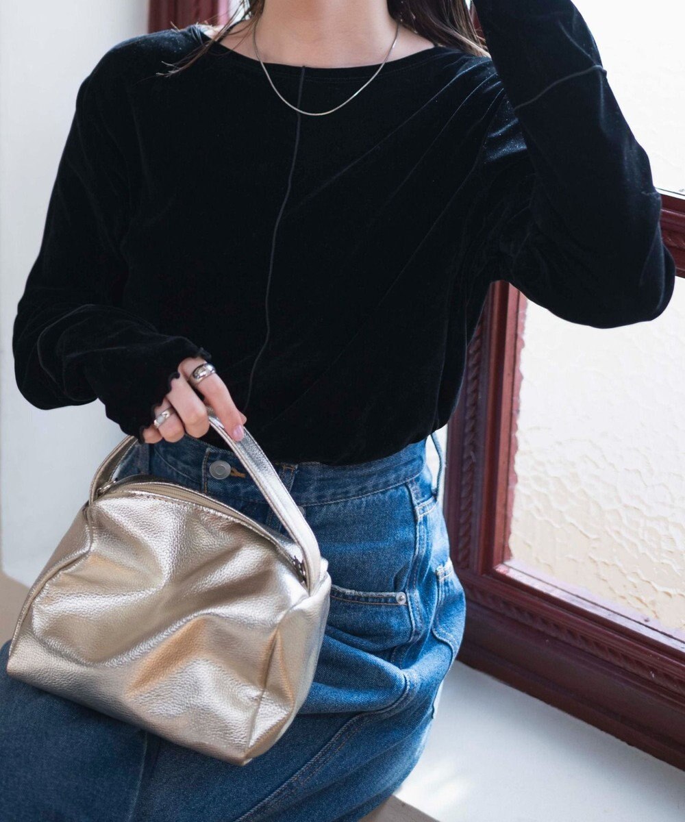 WEGO シアーベロアトップス 