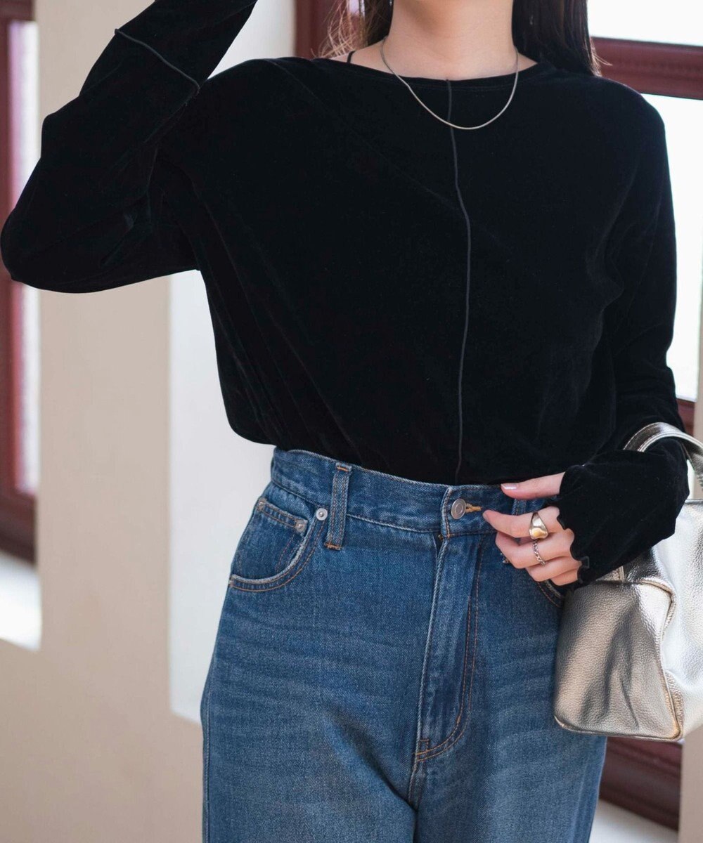 WEGO シアーベロアトップス 