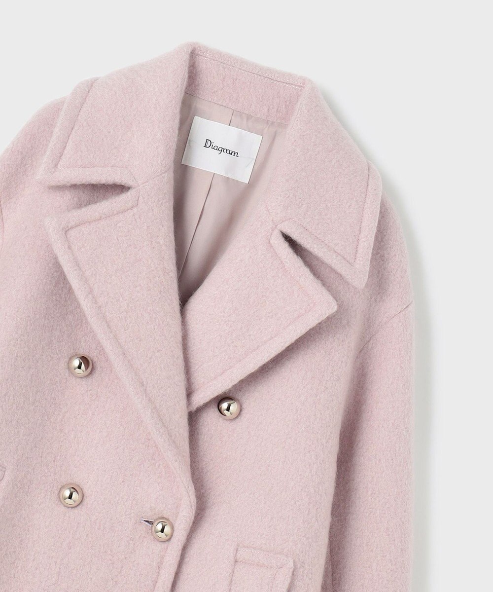 GRACE CONTINENTAL モヘヤシャギーPコート 