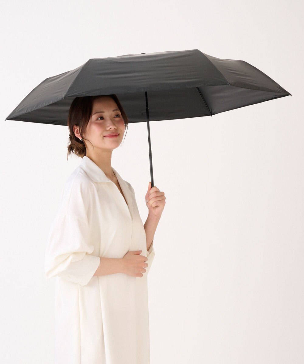 MOONBAT 【遮光100％/超軽量/耐久性】マジで軽い傘 晴雨兼用 折りたたみ日傘 マジカルテックプロテクション Tough W rib 55cm 