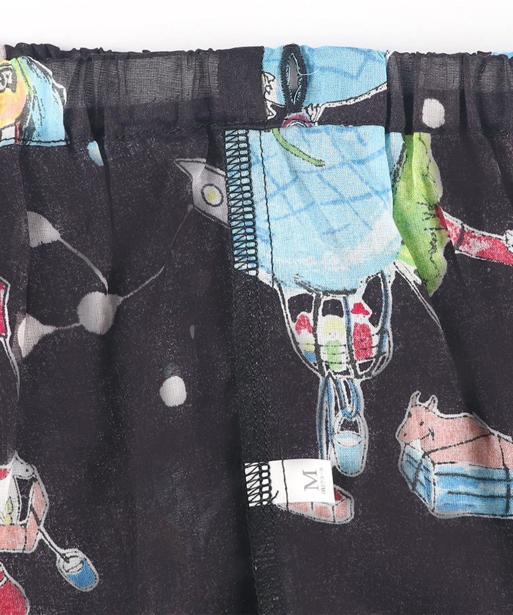 tsumori chisato SLEEP ツモリチサト パジャマ 5分袖 半袖 長ズボン 綿混(トップス) 綿100%(ボトムス) レディース UDT141 /ワコール 