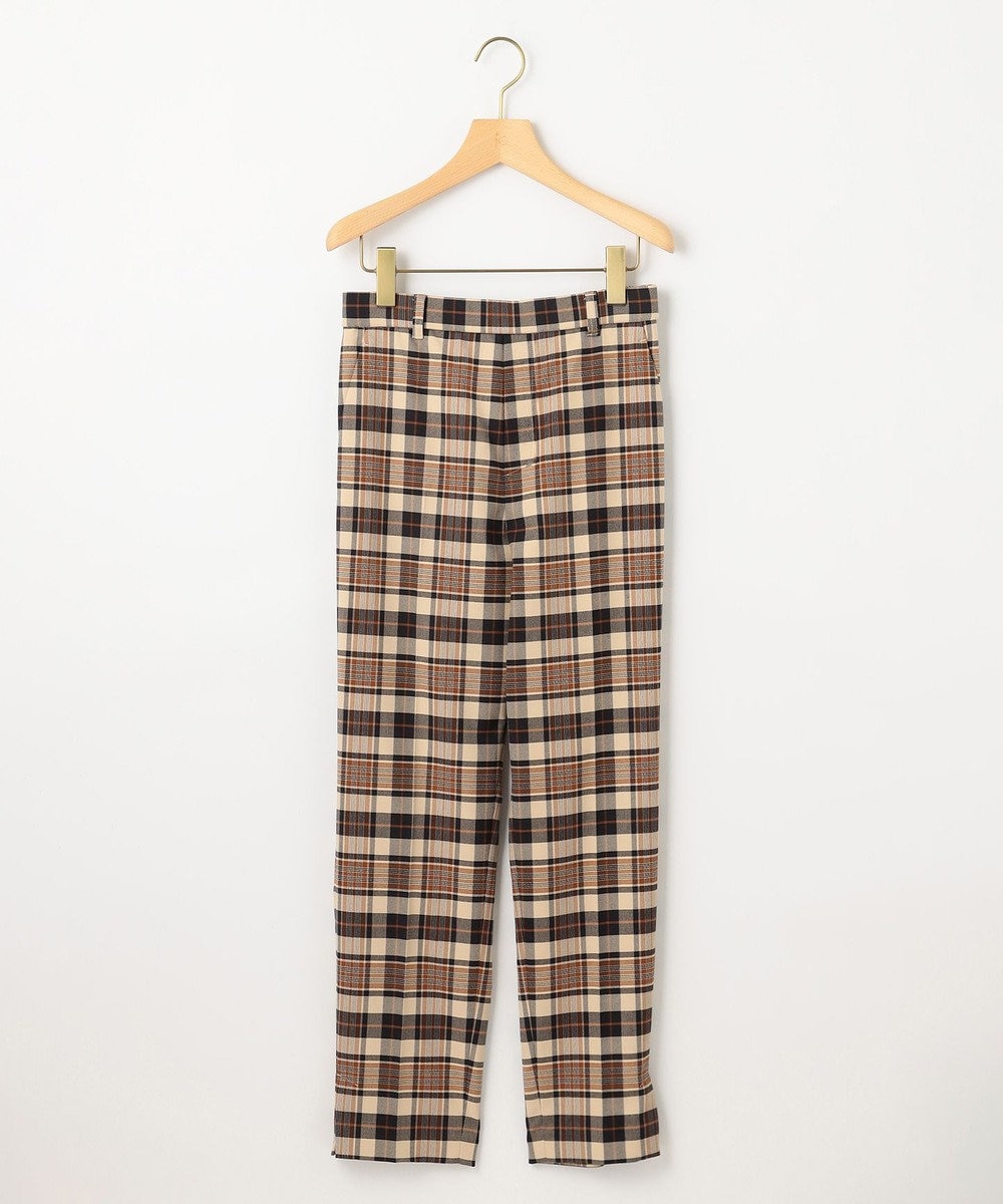 組曲 【WEB限定カラーあり】ウールライクストレッチ イージーパンツ 