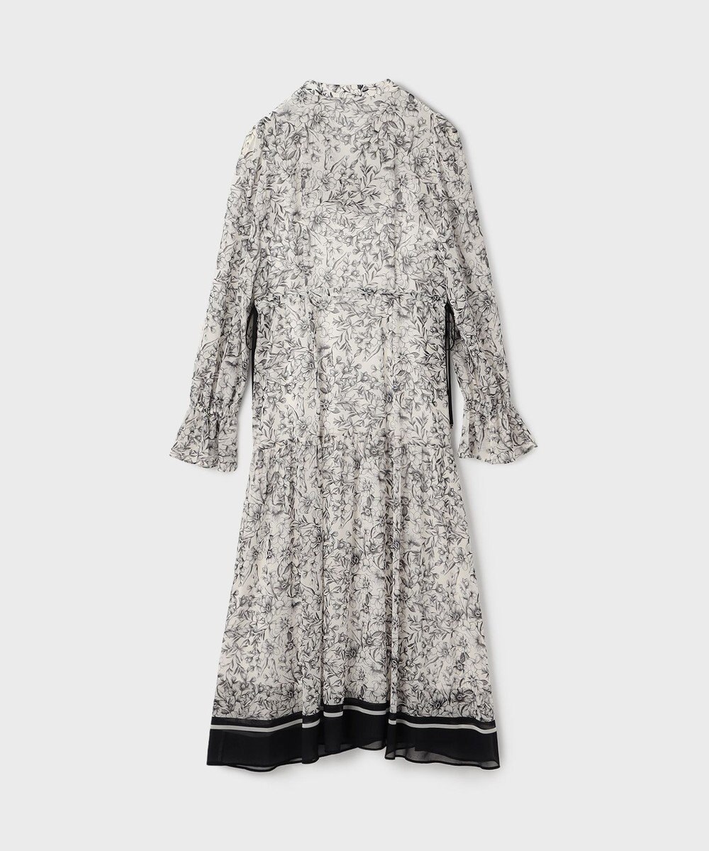 GRACE CONTINENTAL ドロストティアードフレアワンピース 