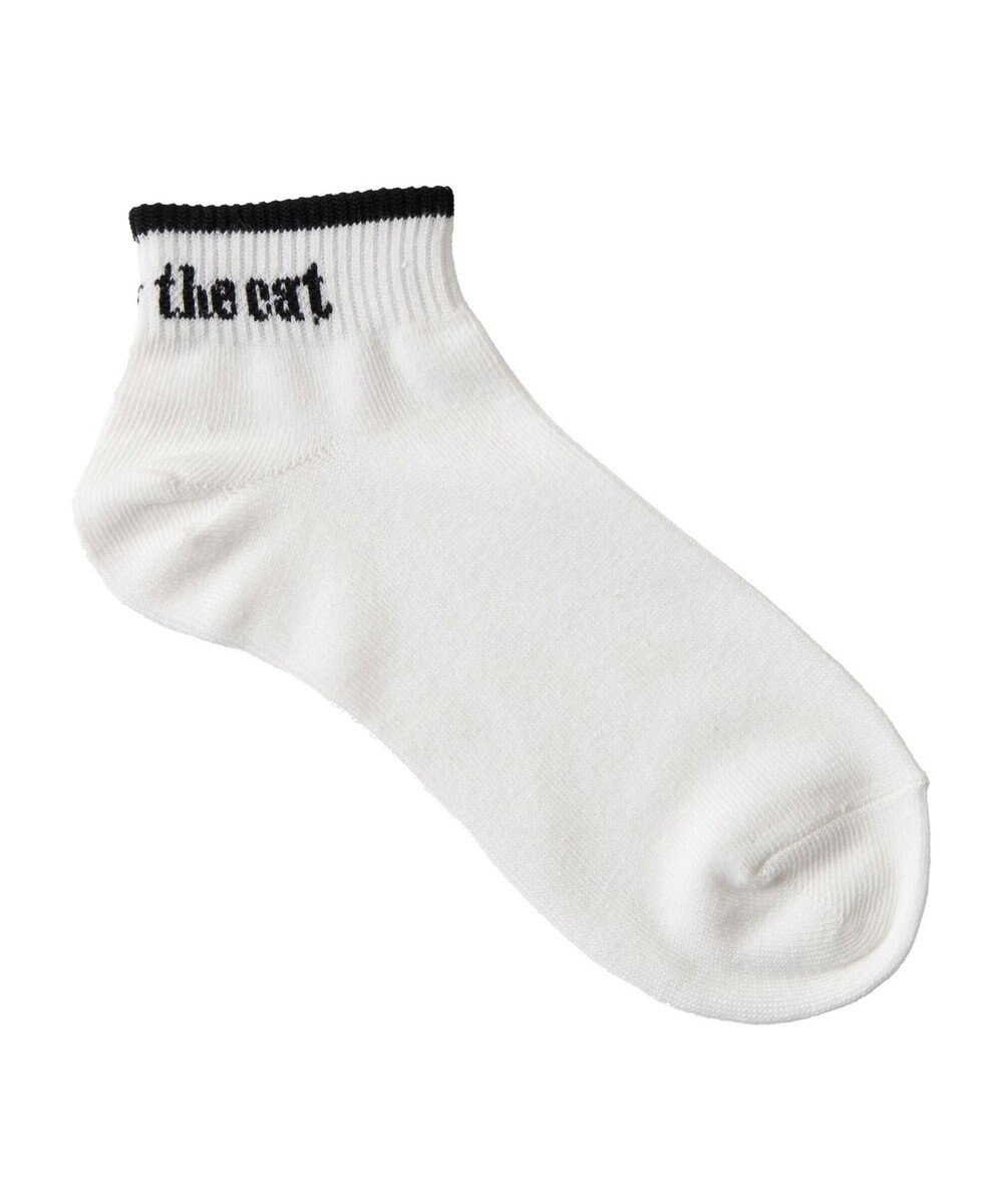 WEGO ラインロゴショートソックス 