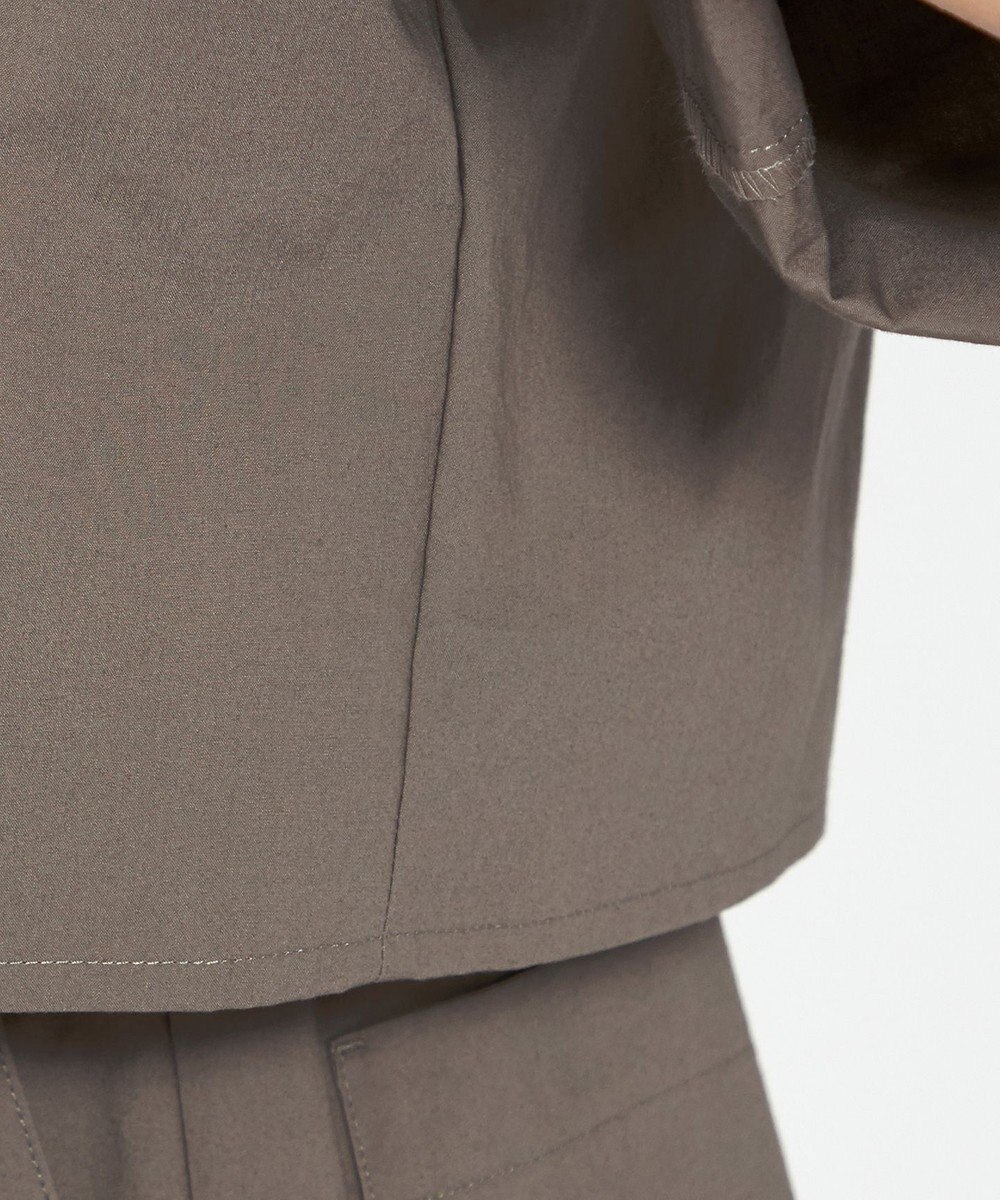 uncrave 【洗濯機洗い可】カラータイプライター ショートシャツ（uncrave WHITE） 