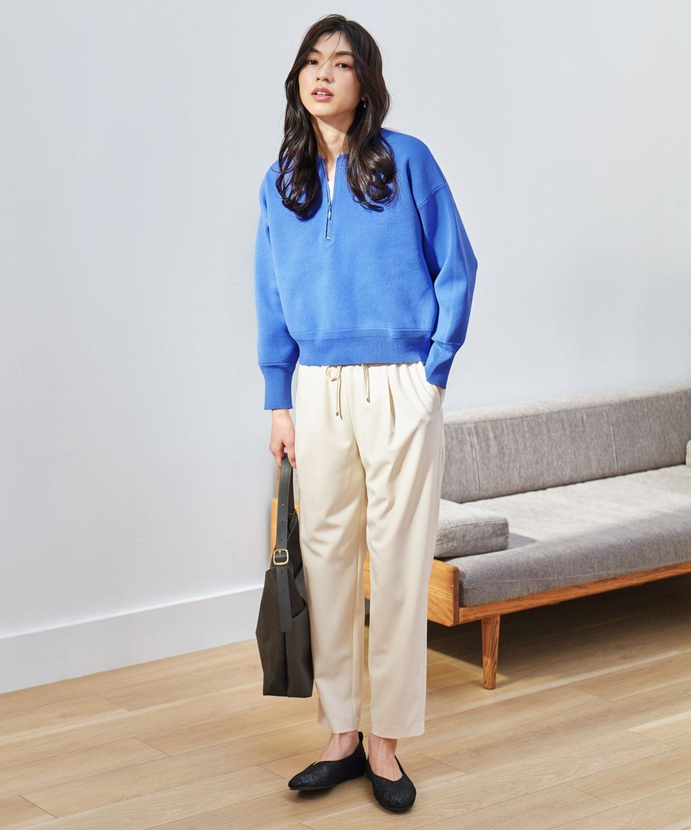 ANY ミラノリブジップニット 