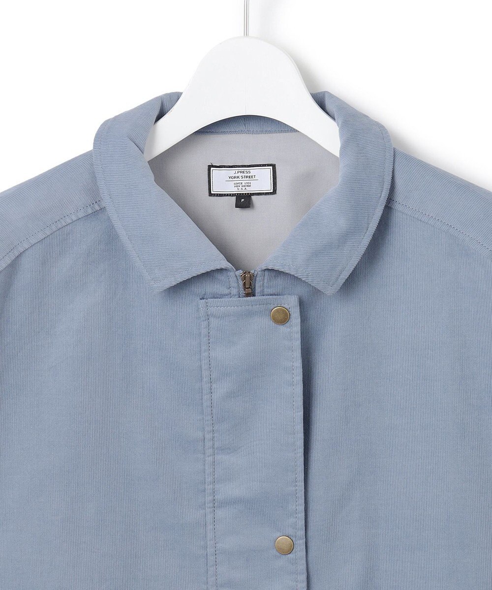 J.PRESS YORK STREET 【WOMEN】コーデュロイ シャツブルゾン 