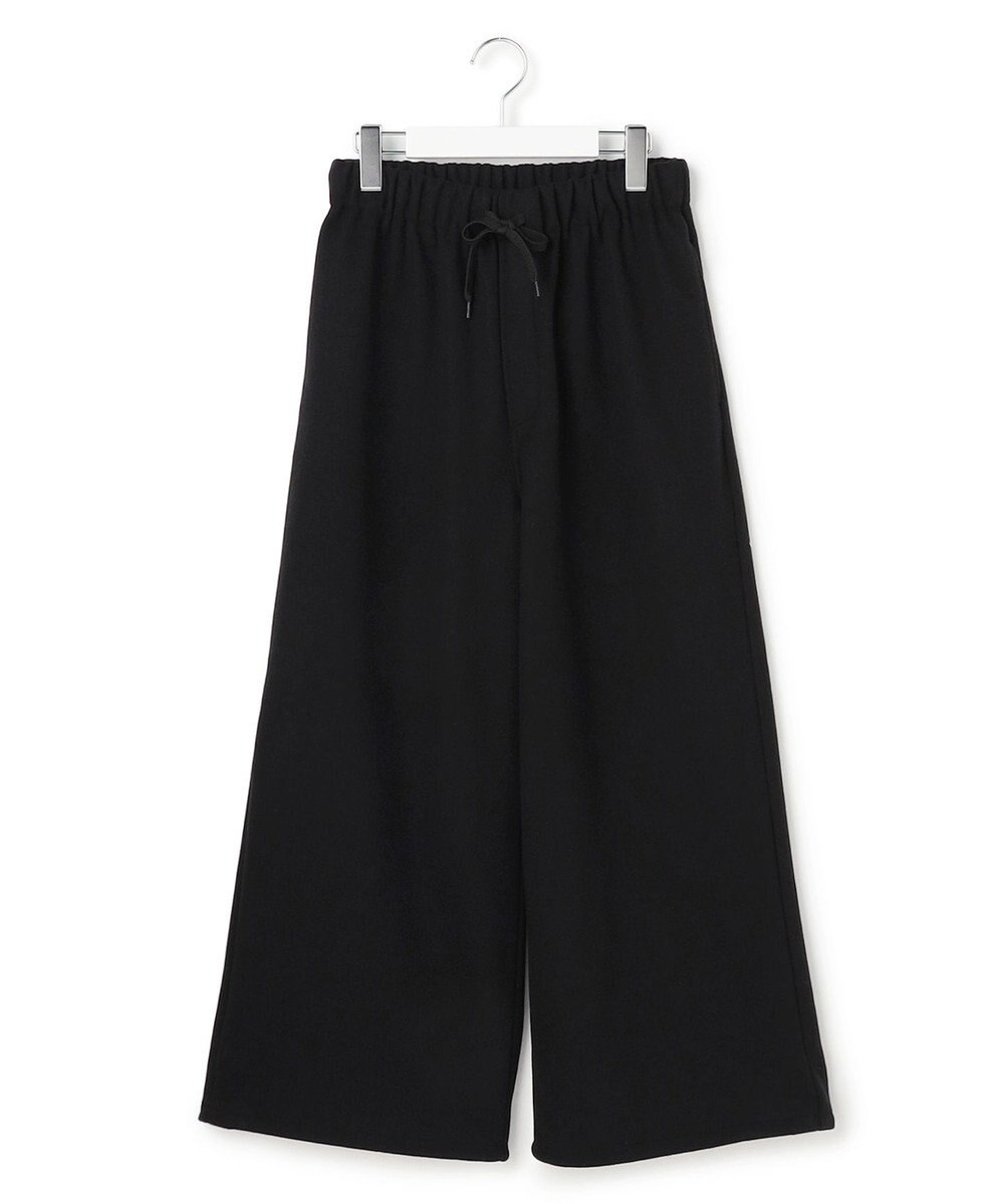 J.PRESS YORK STREET 【WOMEN】ウールライクジャージー ワイドパンツ 