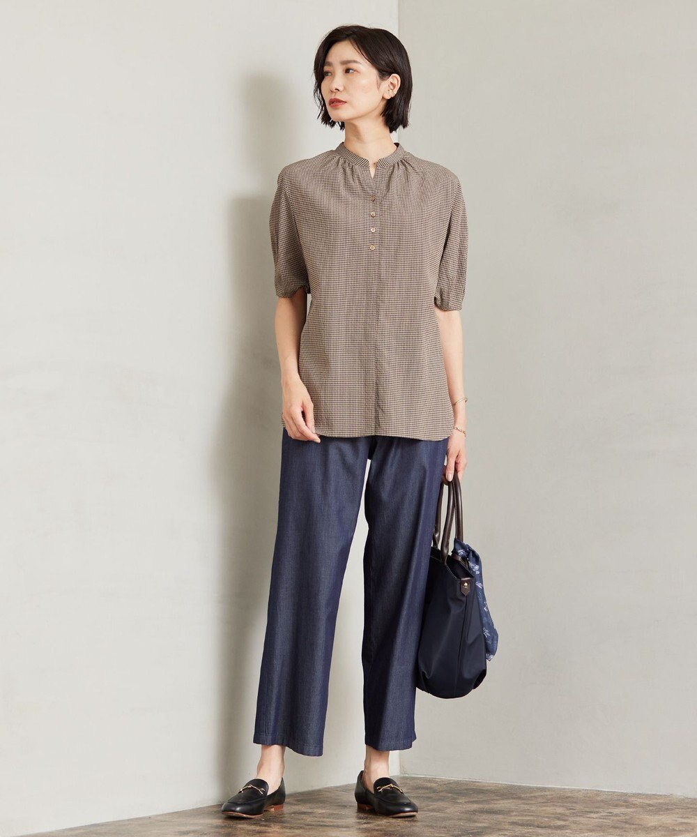 J.PRESS LADIES 【WEB限定カラーあり・A4サイズ収納可】 ナイロン トート バッグ 