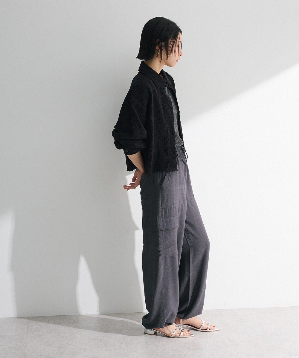 Green Parks ・ＳＵＧＡＲ　ＳＰＯＯＮ　カットレースショートシャツ 