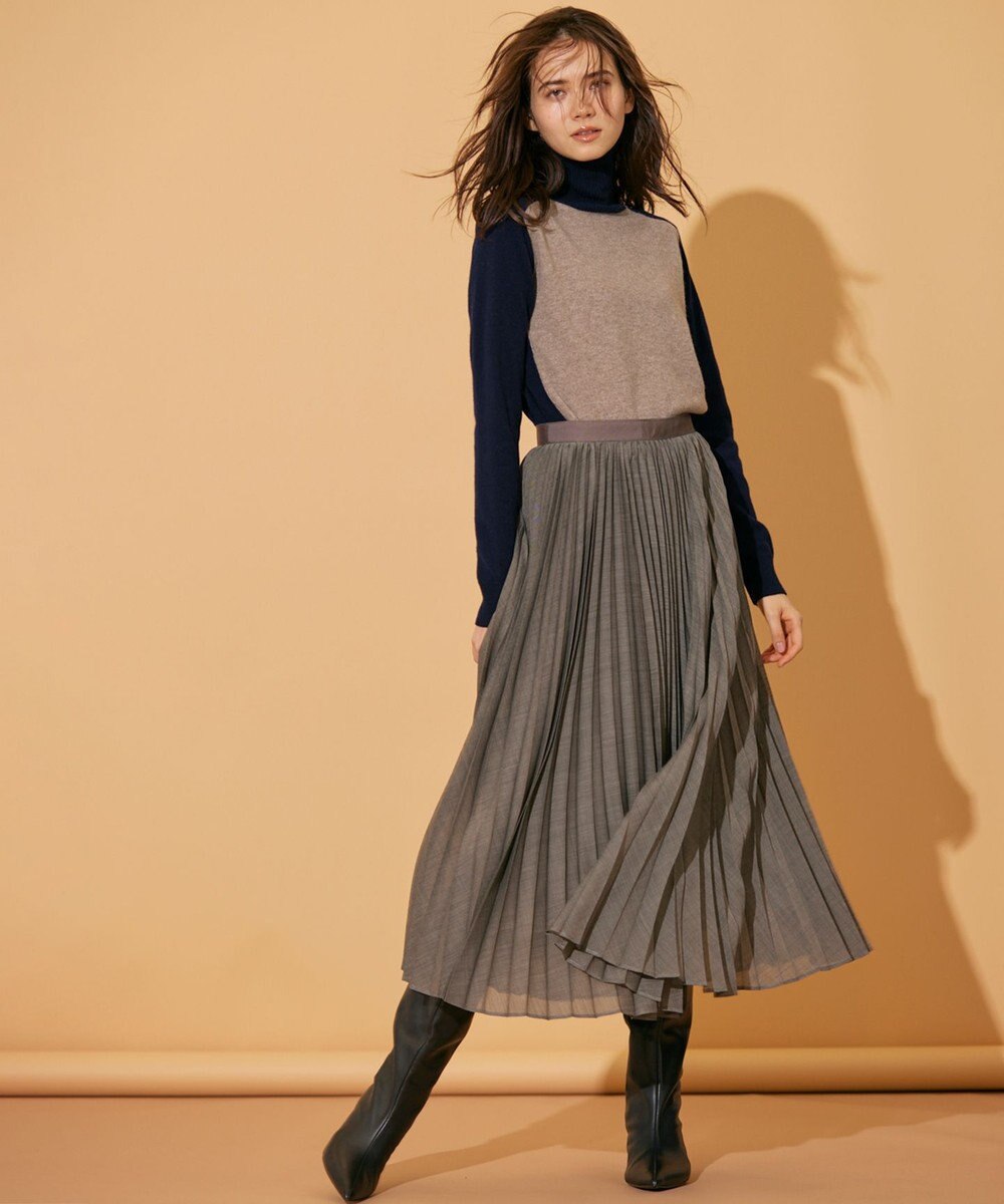 BEIGE， 【WEB限定・S-size】ROGAN / タートルネックニット 