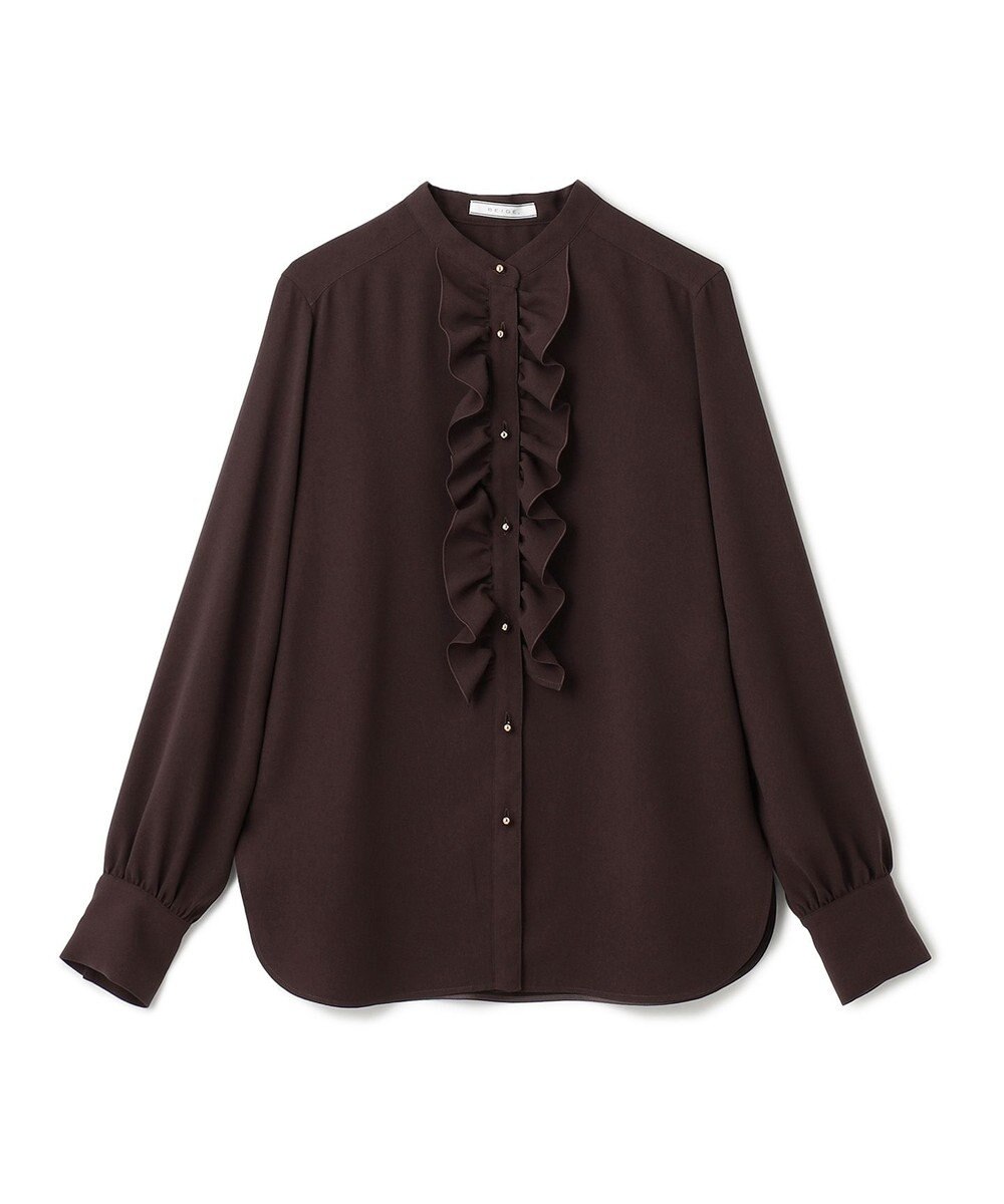 BEIGE， 【WEB限定・S-size】STOW / フリルブラウス 