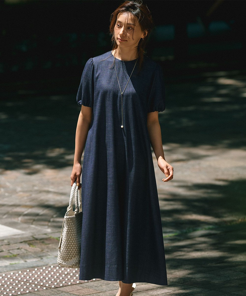 デニムワンピ
